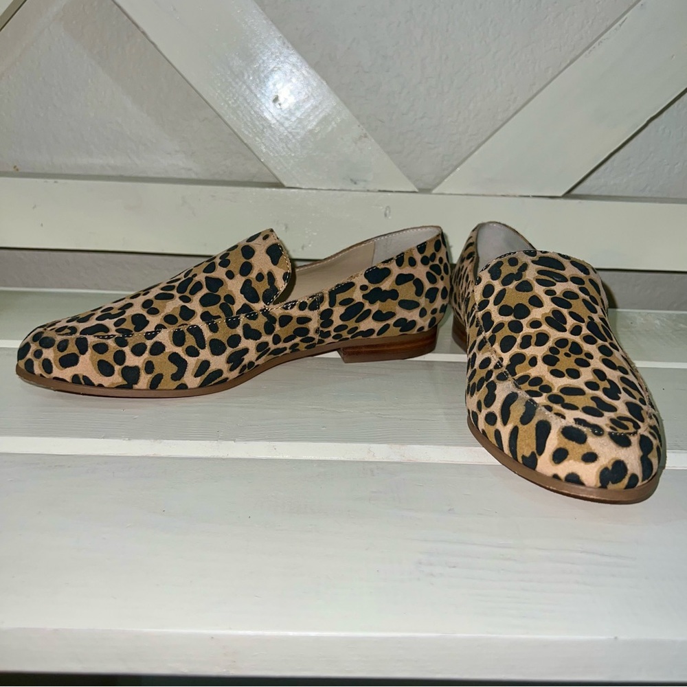 Sole Society Leopard Print Women's Loafers 7 1/2 - Picture 3 of 10